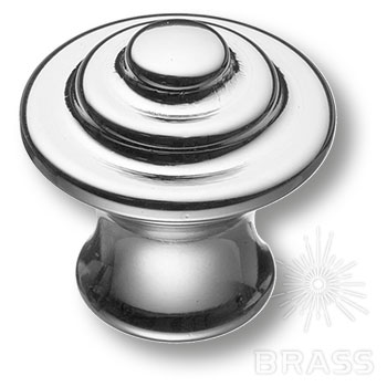 BRASS Ручка-Кнопка 1934 0026 CR Глянцевый Хром