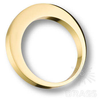 BRASS Ручка-Кольцо 6530 0060 GL Золото 32мм