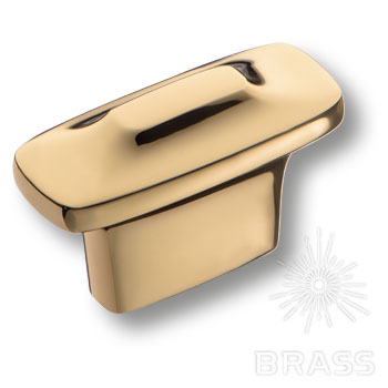 BRASS Ручка-Кнопка 4111 016MP11 Золото 16мм