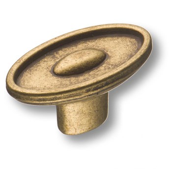 BRASS Ручка-Кнопка 4615-22 Старая Бронза