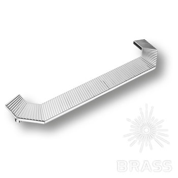 BRASS Ручка-Скоба 1213 128MP02 Хром 128мм