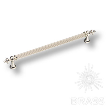 BRASS Ручка-Рейлинг 1670-51-224-053 Глянцевый Никель 224мм