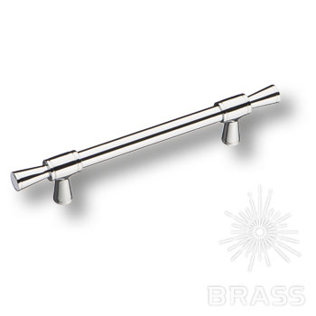 BRASS Ручка-Рейлинг 4690 0128 CR-CR Хром 128мм