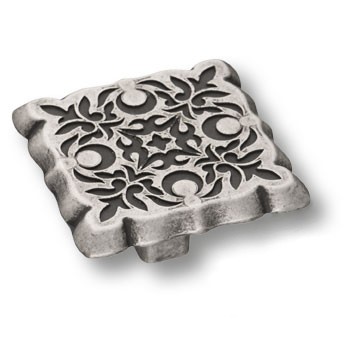 Ручка Кнопка 477025MP14 Старое Серебро
