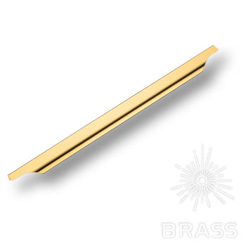 BRASS Ручка-Профиль 8918 0576 0002 GL Глянцевое Золото 576мм