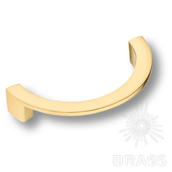 BRASS Ручка-Скоба 6250.096 Light Gold Глянцевое Золото 96мм