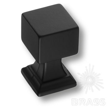 BRASS Ручка-Кнопка 15.374.18.09 Чёрный