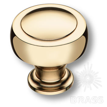 BRASS Ручка-Кнопка 1915 0032 GL Золото