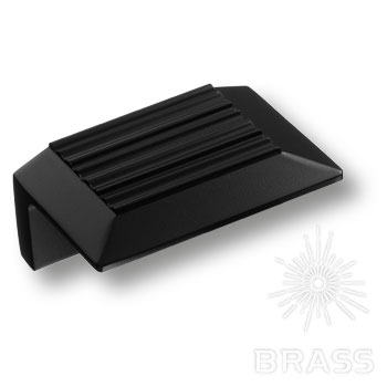 BRASS Ручка-Кнопка 9060 0032 AL6-AL6 Чёрный 32мм