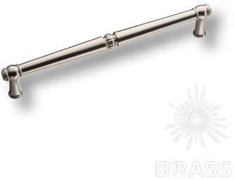 BRASS Ручка-Скоба 4457 0192 PNM Пол.Никель 192мм