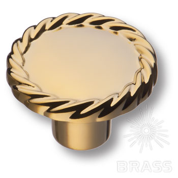 BRASS Ручка-Кнопка 8581-100 Золото