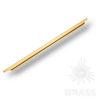 BRASS Ручка-Профиль 8918 0864 0003 GL Глянцевое Золото 864мм