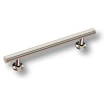 BRASS Ручка-Скоба 8887 0128 PN-PN Гл.Никель 128мм