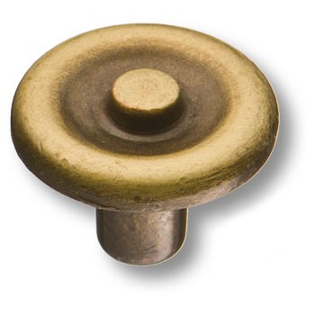 BRASS Ручка-Кнопка 1265.0020.001 Античная Бронза D=20мм
