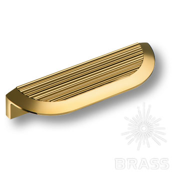 BRASS Ручка-Скоба 9064 0096 GL Золото Глянец 96мм