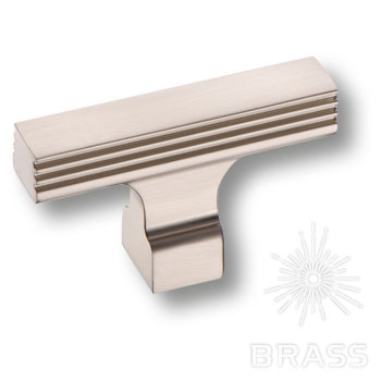 BRASS Ручка-Кнопка 63-Nikel Inox Никель