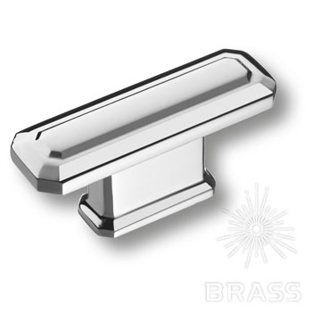 Ручка Кнопка 4101 016MP02 Хром 16мм