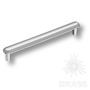 BRASS Ручка-Скоба 1102 160MP02 Гл.Хром 160мм