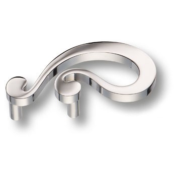 BRASS Ручка-Кнопка 8125R 0032 CR Гл.Хром