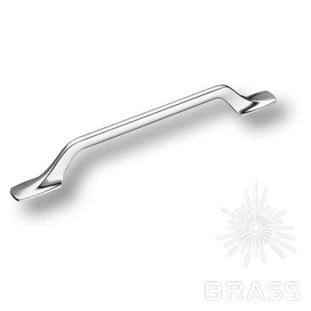 BRASS Ручка-Скоба 1111 160MP02 Хром 160мм