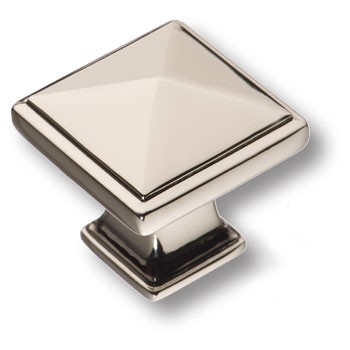 BRASS Ручка-Кнопка 4222 0008 PN Полированный Никель