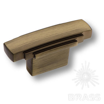 BRASS Ручка-Кнопка 4215 0016 ABM Старая Бронза