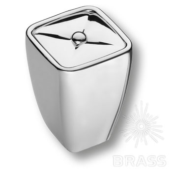 BRASS Ручка-Кнопка 4132 001MP02 Хром