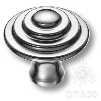 BRASS Ручка-Кнопка 1935 0038 PN  Глянцевый Никель
