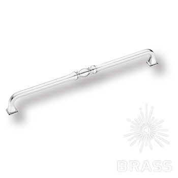BRASS Ручка-Скоба KALE-10-224 224мм Глянцевый Хром