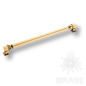 BRASS Ручка-Скоба BU 015.320.19SQ Гл.Золото 320мм