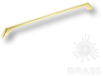 BRASS Ручка-Скоба TRIANGOLO/320-G Гл.Золото 320мм