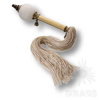 BRASS Ручка-Скоба SULTAN-41-128-KREM-KREM Бронза 128мм