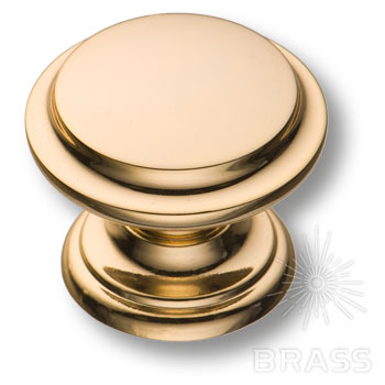 BRASS Ручка-Кнопка 8462-100 Золото