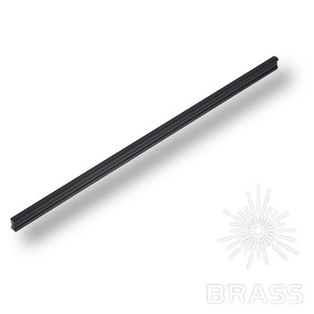 BRASS Ручка-Скоба PI550-14 Матовый чёрный 192мм