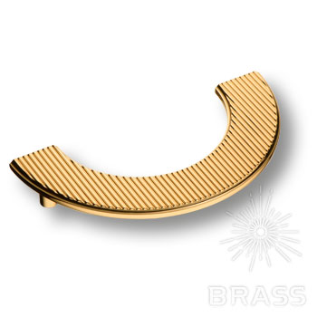 BRASS Ручка-Скоба 1197 128MP11 Золото Глянец 128мм