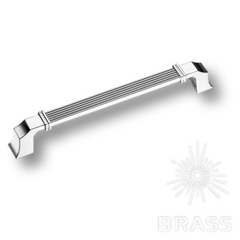 BRASS Ручка-Скоба 546-160-Chrome  Глянцевый Хром 160мм