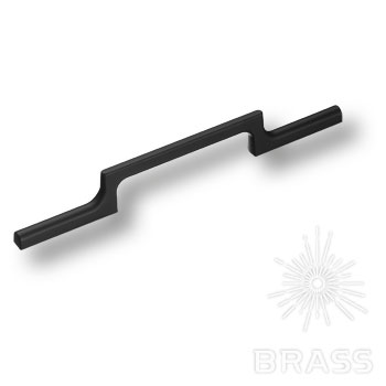 BRASS Ручка-Скоба 1112 128MP24 Чёрный 128мм