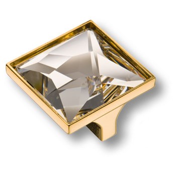 Swarovski Ручка-Кнопка 15.390.32.SWA.19  Гл.Золото 32мм