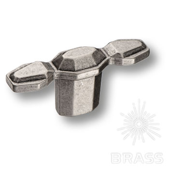 BRASS Ручка-Кнопка 15.379.60.16 Старое Серебро