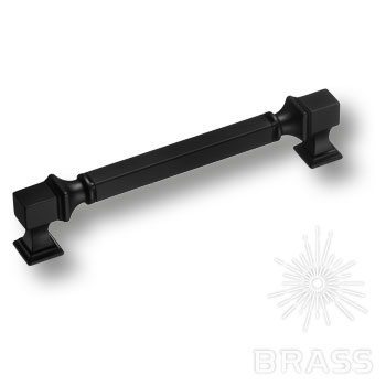 BRASS Ручка-Скоба BU 015.160.09SQ Чёрный 160мм
