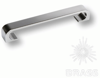 BRASS Ручка-Скоба 6553 0160 CR Гл.Хром 160мм