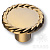 BRASS Ручка-Кнопка 8581-100 Золото