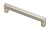 GTV Ручка-Скоба UZ-334-160 Прямоугольная Никель