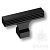 BRASS Ручка-Кнопка 63-Matt Black Чёрный матовый