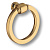 BRASS Ручка-Кольцо 3200 0050 GL-GL Гл.Золото D=50