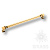BRASS Ручка-Скоба BU 015.320.19SQ Гл.Золото 320мм
