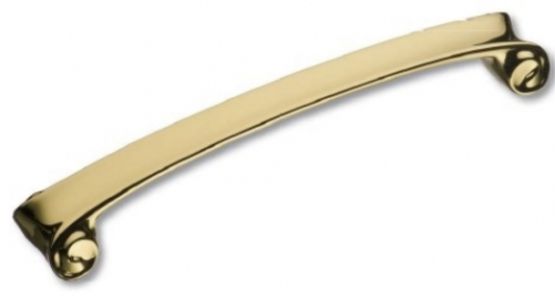 BRASS Ручка-Скоба 4380 0160 AGL Гл.Золото 160мм