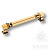 BRASS Ручка-Скоба BU 015.160.19SQ Гл.Золото 160мм